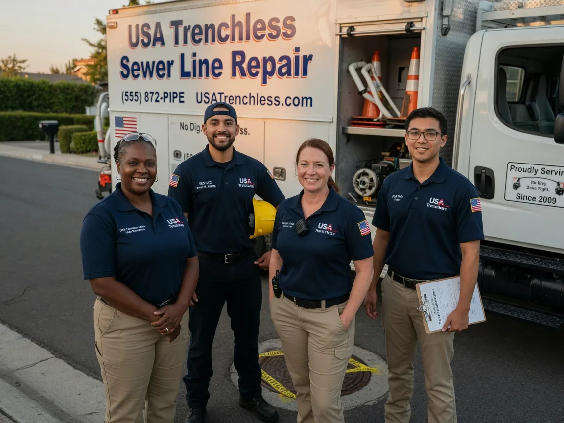 Sewer Line Repair company in Brookston, TX
